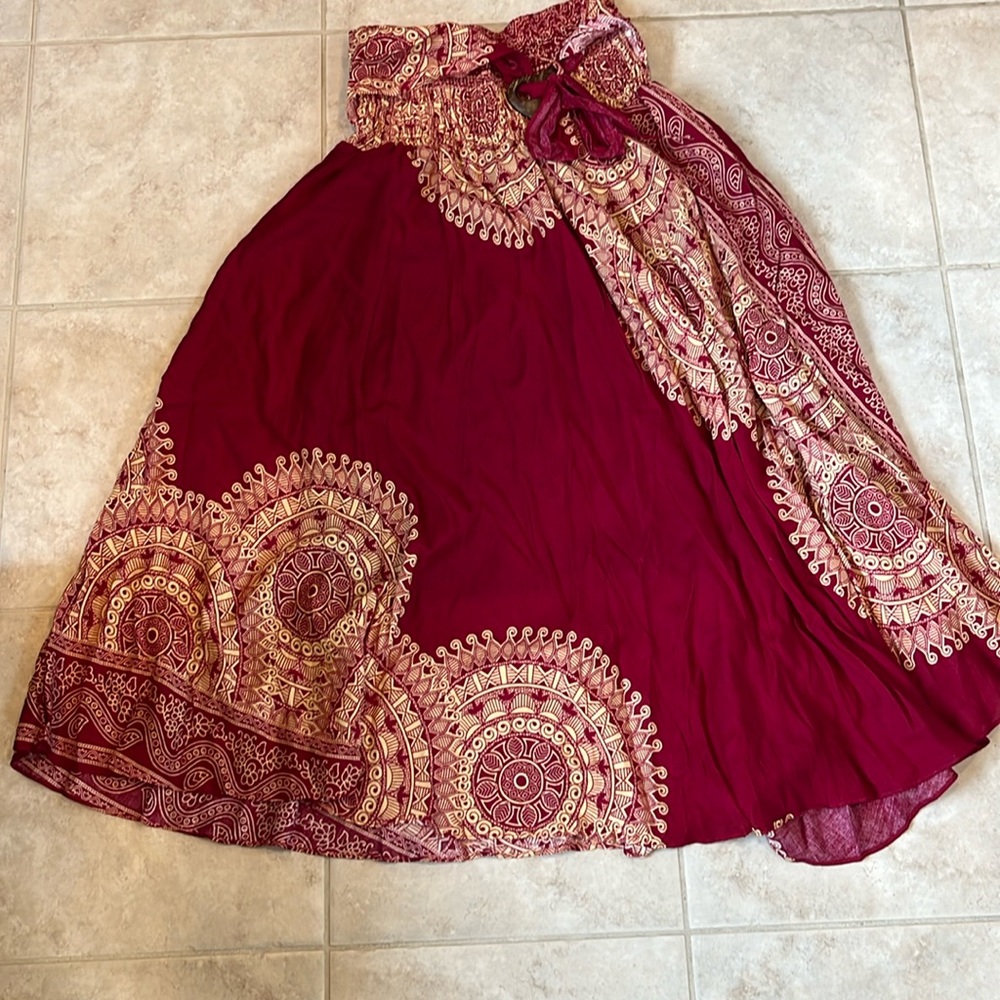 Beautiful Geometric Patterned Skirt